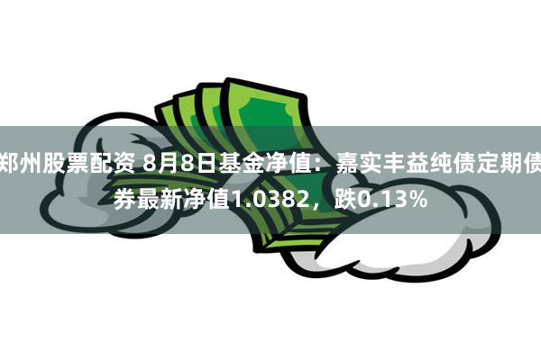 郑州股票配资 8月8日基金净值：嘉实丰益纯债定期债券最新净值1.0382，跌0.13%