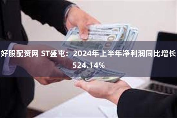 好股配资网 ST盛屯：2024年上半年净利润同比增长524.14%