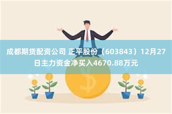 成都期货配资公司 正平股份（603843）12月27日主力资金净买入4670.88万元